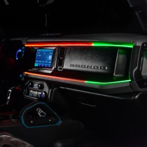 Ford Bronco LED Interior Dash Lighting Kit - ORACLE Lighting - ColorSHIFT Dynamic - Dynamic ColorSHIFT - `21-`25